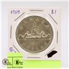 Image 1 : 1959 CANADA $1. QUEEN ELIZABETH 2, VOYAGER