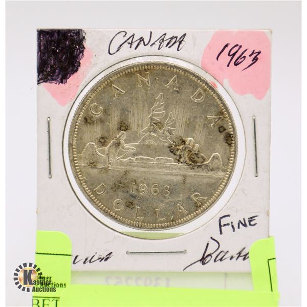 1963 CANADA $1. QUEEN ELIZABETH 2, VOYAGER