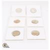 Image 2 : 2 PROOF NICKELS & 4 1943 VICTORY NICKELS