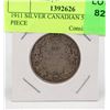 Image 1 : 1911 SILVER CANADIAN 50 CENT PIECE