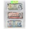 Image 1 : 1979 $5, 1954 $2 & 1973 $1 BILLS