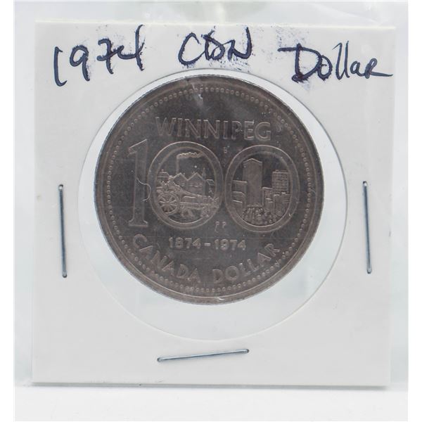 1974 CANADIAN SILVER DOLLAR