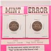 Image 1 : 1957 MINT ERROR REGULAR AND BUGTAIL