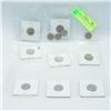 Image 1 : 13 TOKEN COINS FROM THE WORLD IN PLASTIC SLEEVE