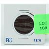 Image 1 : 1871 PEI ONE CENT