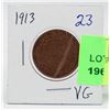 Image 1 : 1913 ONE CENT