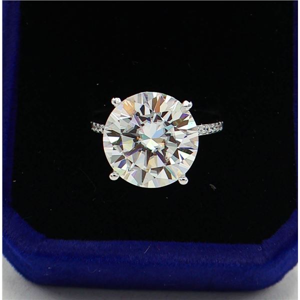 #2222-10.00 CT GRA CERTIFIED ROUND BRILLIANT