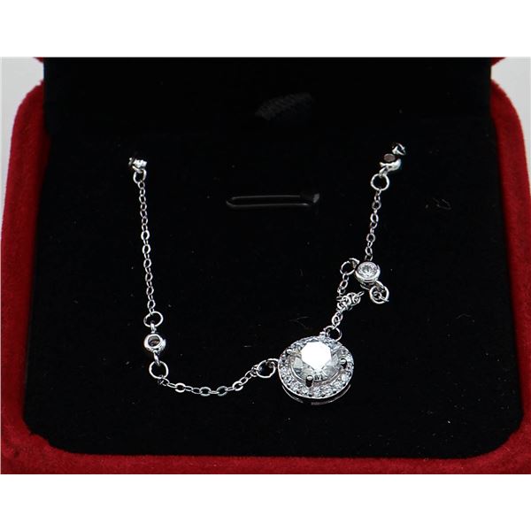#2207-1.00 CT ROUND BRILLIANT CUT MOISSANITE
