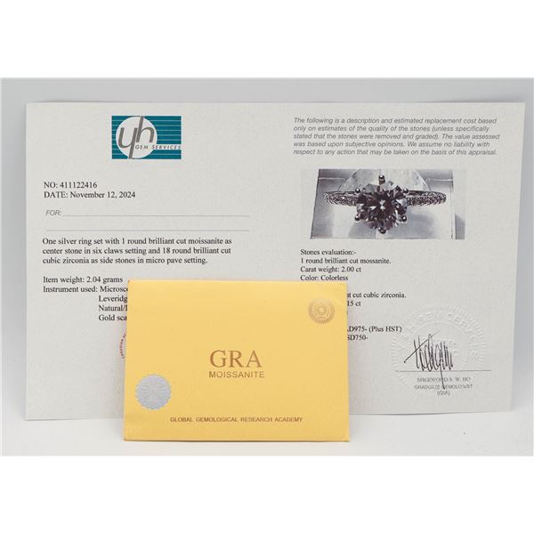 #2199-2.00 CT GRA CERTIFIED ROUND BRILLIANT