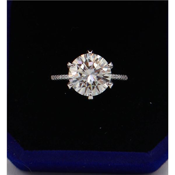 #2197-5.00 CT GRA CERTIFIED ROUND BRILLIANT