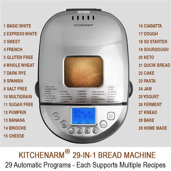 NEW KITCHENARM SMART BREAD MAKER