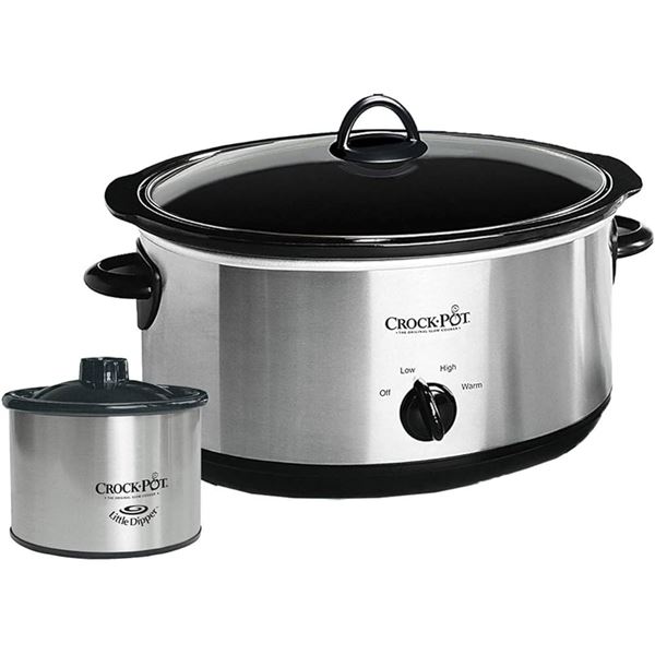 NEW XL CAPACITY CROCKPOT SLOW COOKER