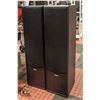 Image 1 : PAIR OF QUEST TOWER SPEAKERS H-31.5" W-8" L-9"