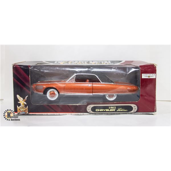 ROAD SIGNATURE 63 CHRYSLER TURBINE 1/18 SCALE