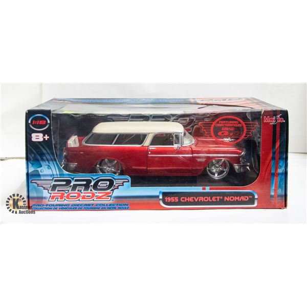 MAISTO PRO RODZ 55 CHEVY NOMAD 1/18 SCALE DIECAST