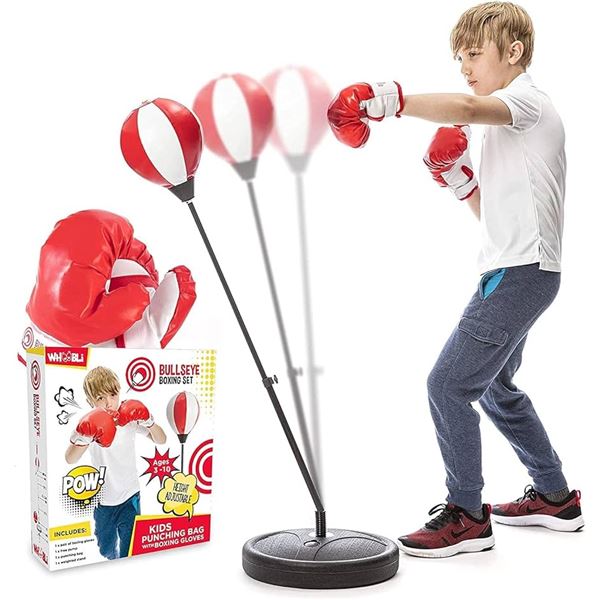 NEW WHOOBLI BULLSEYE BOXING SET