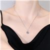 Image 4 : 1 CT GRA CERTIFIED ROUND BRILLIANT 925S NECKLACE