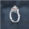 Image 3 : 1 CT GRA CERTIFIED ROUND BRILLLIANT MOISSANITE 925S