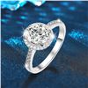 Image 2 : 2 CT GRA CERTIFIED OVAL BRILLLIANT MOISSANITE 925S