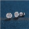 Image 2 : 1 CT GRA CERTIFIED BUBBLE STYLE ROUND BRILLIANT