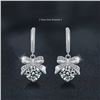 Image 1 : 2 CT GRA CERTIFIED BOW STYLE ROUND BRILLIANT