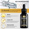 Image 4 : BEAUELI HAIR GROWTH SERUM, 5% MINOXIDIL & BIOTIN