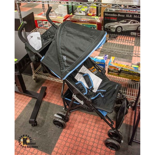 NEWLY ASSEMBLED SUMMER 3D MINI STROLLER BLACK WITH