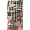Image 1 : NEWLY ASSEMBLED 5 TIER WIRE SHELVING UNIT BLACK