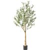 Image 1 : NEW TIGEEN ARTIFICAL OLIVE TREE 4FT INDOOR DECOR