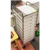 Image 2 : NEWLY ASSEMBLED SHW 10 DRAWER ROLLING STORAGE
