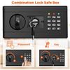 Image 4 : NEW ELECTRONIC WALL SAFE - 17.72" - FIREPROOF