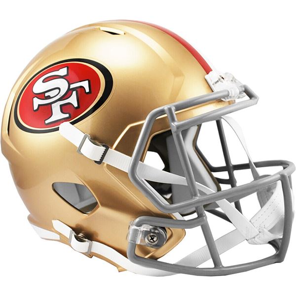 NEW NFL 49ERS SPEED REPLICA HELMET