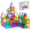 Image 1 : NEW 100 PIECES PICASSO TILES 3-D MAGNETIC BUILDING