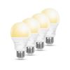 Image 1 : NEW 4 PACK AMAZON BASICS SMART A19 LED LIGHT BULB