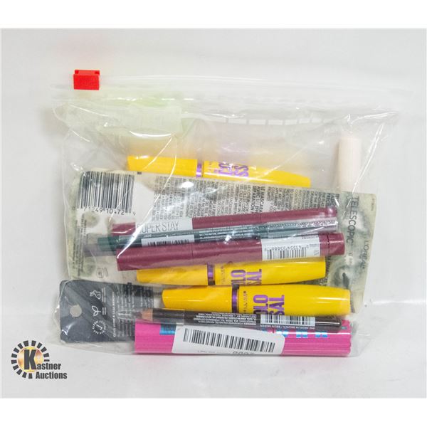 NEW BAG OF 13 ASSORTED MAKEUP PRODUCTS