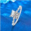 Image 2 : 3 CT GRA CERTIFIED SQUARE BRILLLIANT MOISSANITE 925