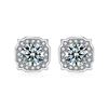 Image 5 : 1 CT GRA CERTIFIED SQUARE STYLE ROUND BRILLIANT