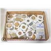 Image 1 : BOX OVER 60 COINS DOLLARS AND TOKENS