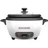 Image 1 : NEW BLACK + DECKER 6-CUP RICE COOKER AND STEAMER