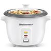 Image 1 : NEW ELITE GOURMET 6 CUP CAPACITY RICE COOKER
