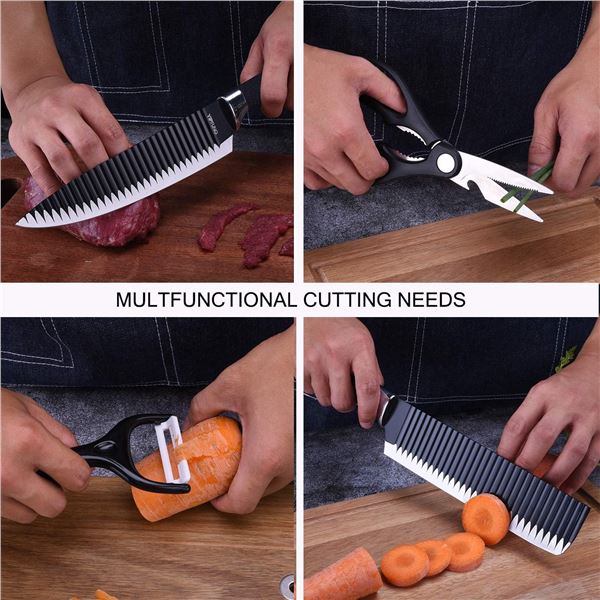 BRAND NEW NEWYOND 6PCS KITCHEN CUTTING SET