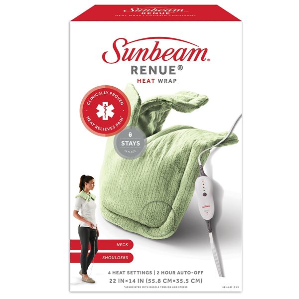 NEW SUNBEAM RENUE HEAT WRAP