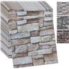 Image 1 : NEW 3D BRICK WALL 20 PIECES ROCK COLOR