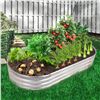 Image 1 : NEW GALVANIZED RAISED GARDEN BED 201 X 90 X 29CM