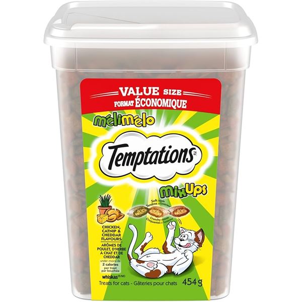 NEW 454G TEMPTATIONS MIXUPS-CATNIP TUB