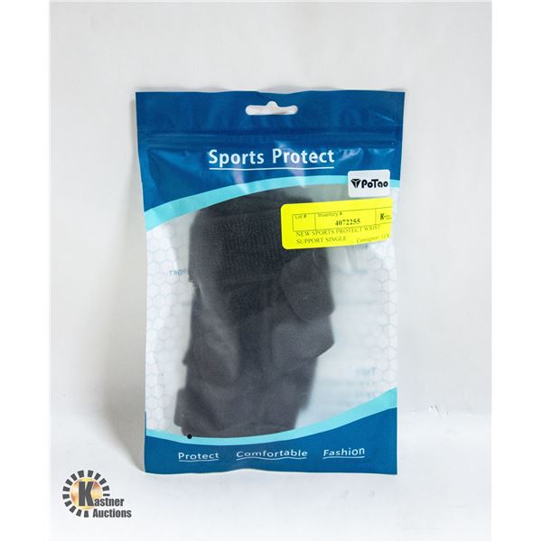 NEW SPORTS PROTECT WRIST SUPPORT SINGLE