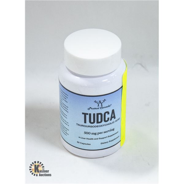 NEW 60 COUNT BOTTLE OF TUDCA 500MG LIVER HEALTH