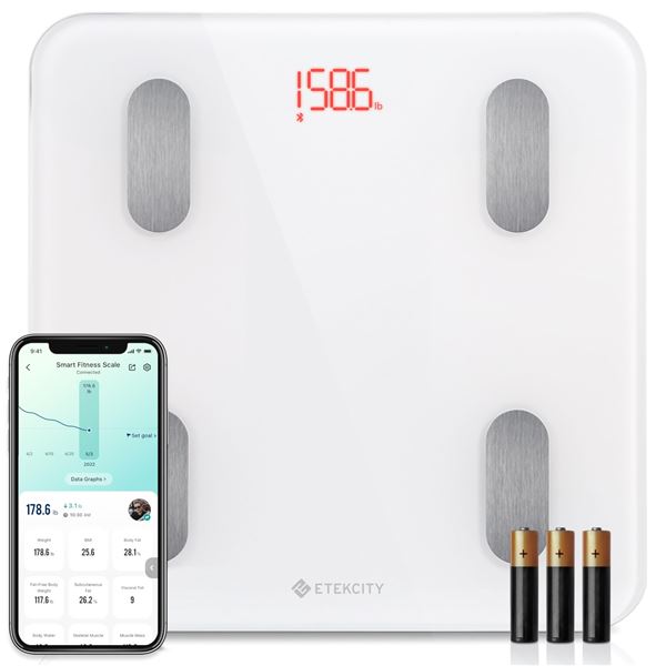 NEW ETEKCITY SMART FITNESS SCALE