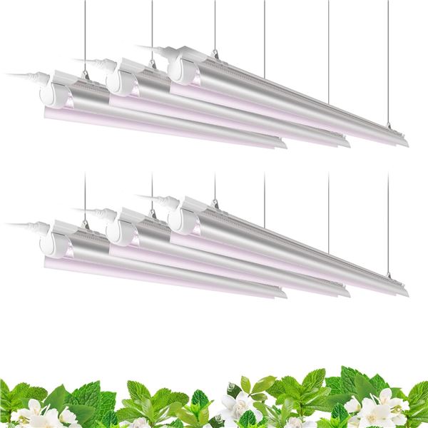 BRAND NEW 6 PACK OF BARRINA 4FT T8 LED GROW LIGHTS
