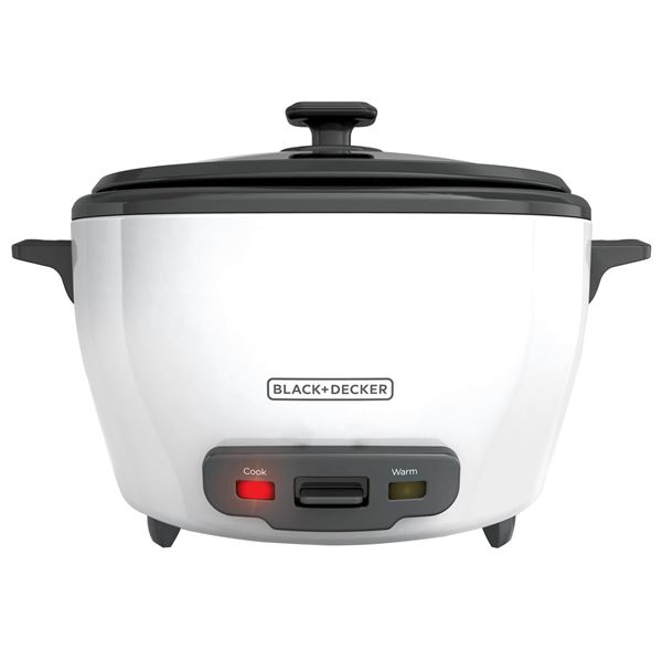 NEW BLACK + DECKER 6-CUP RICE COOKER